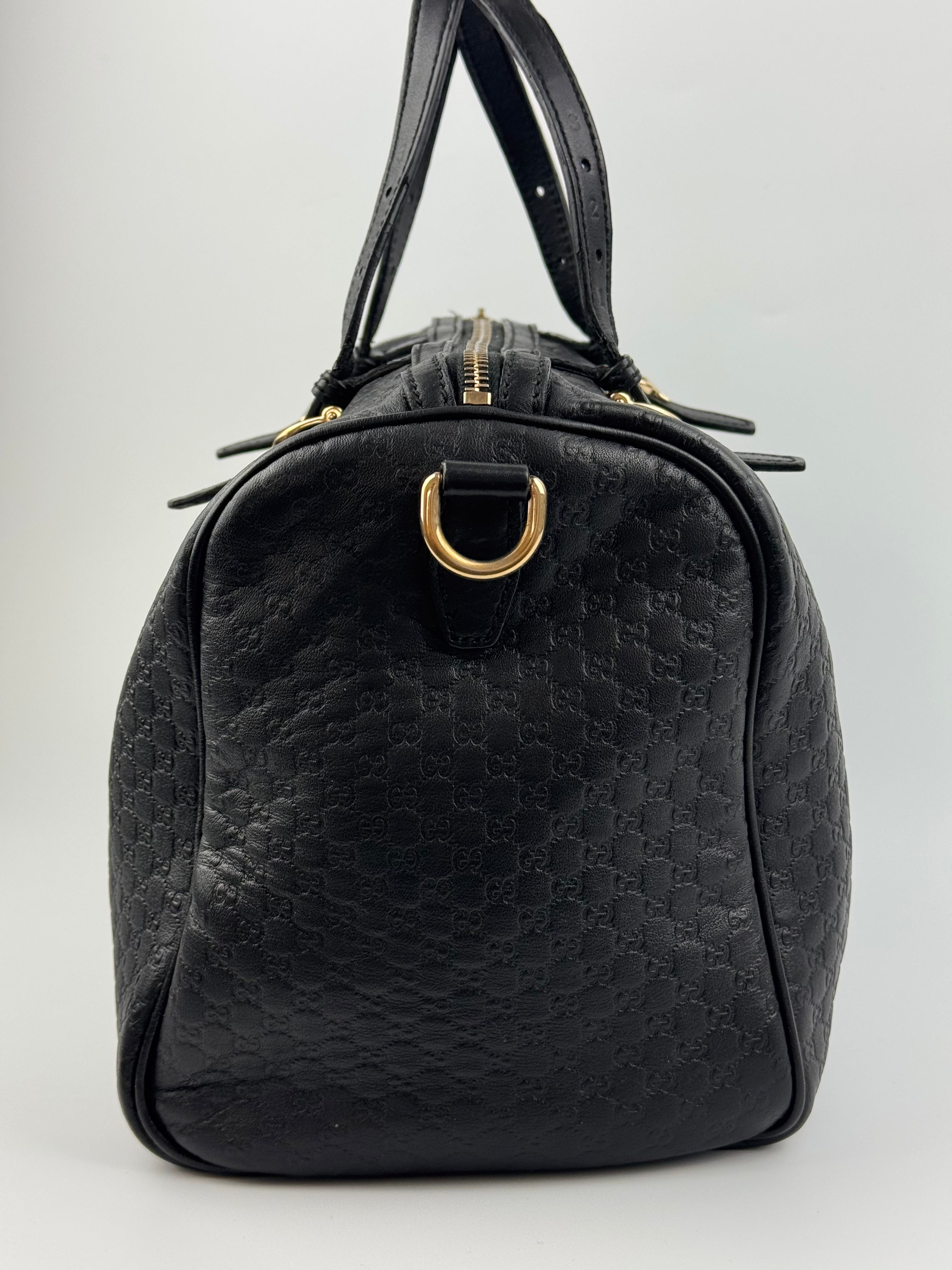 Gucci Guccissima Boston Bag
