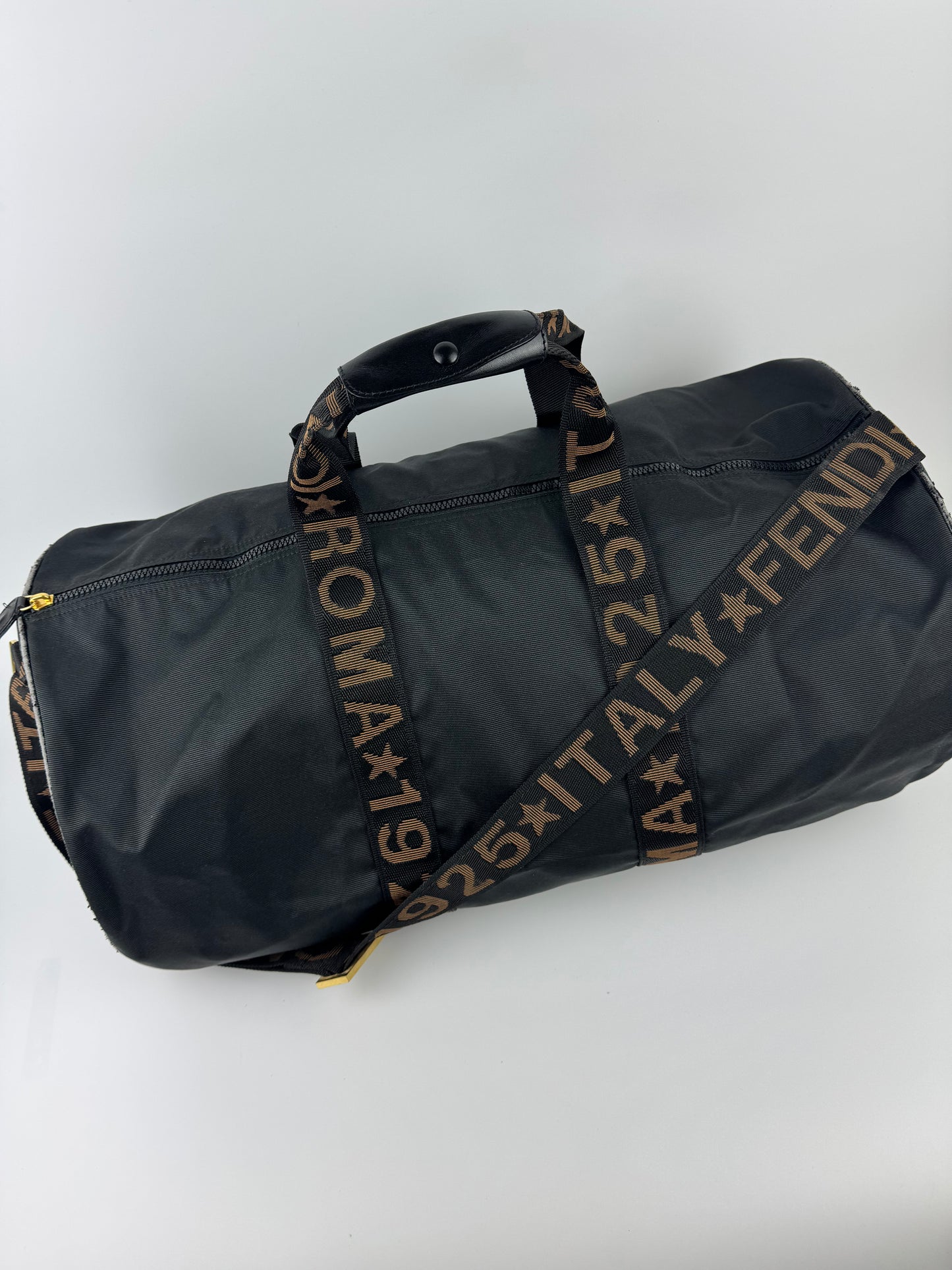 Unisex Fendi Boston Bag