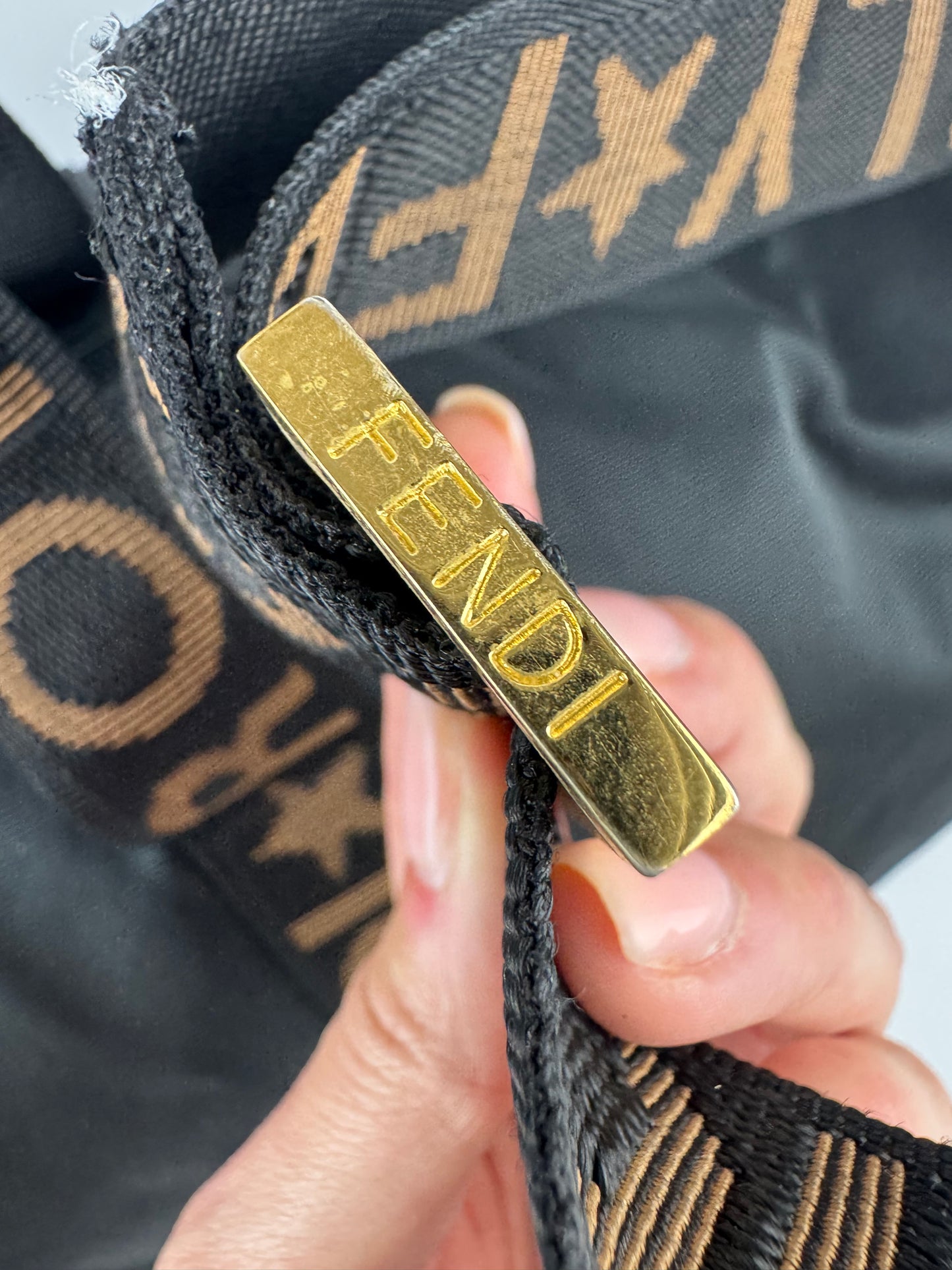 Unisex Fendi Boston Bag