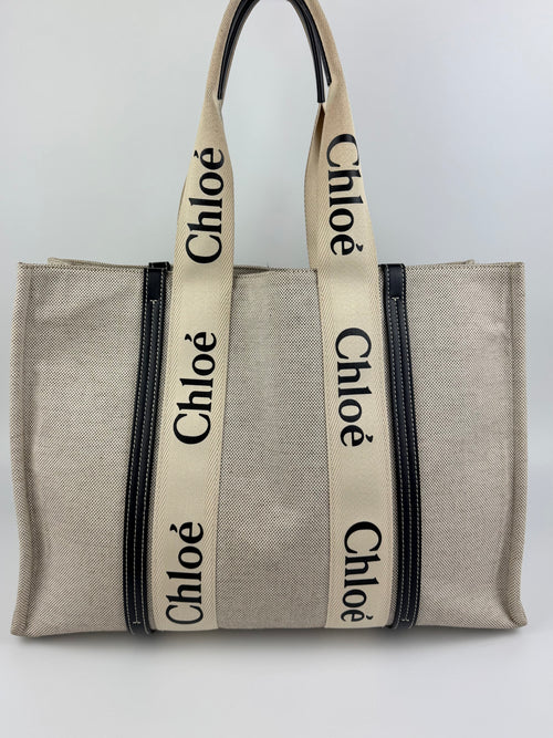 Chloe Woody Large Tote Bag