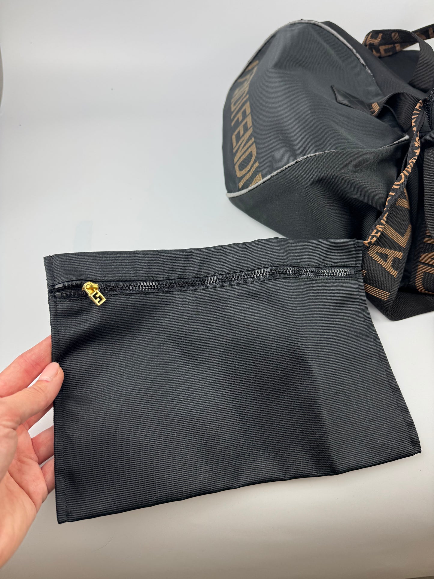 Unisex Fendi Boston Bag