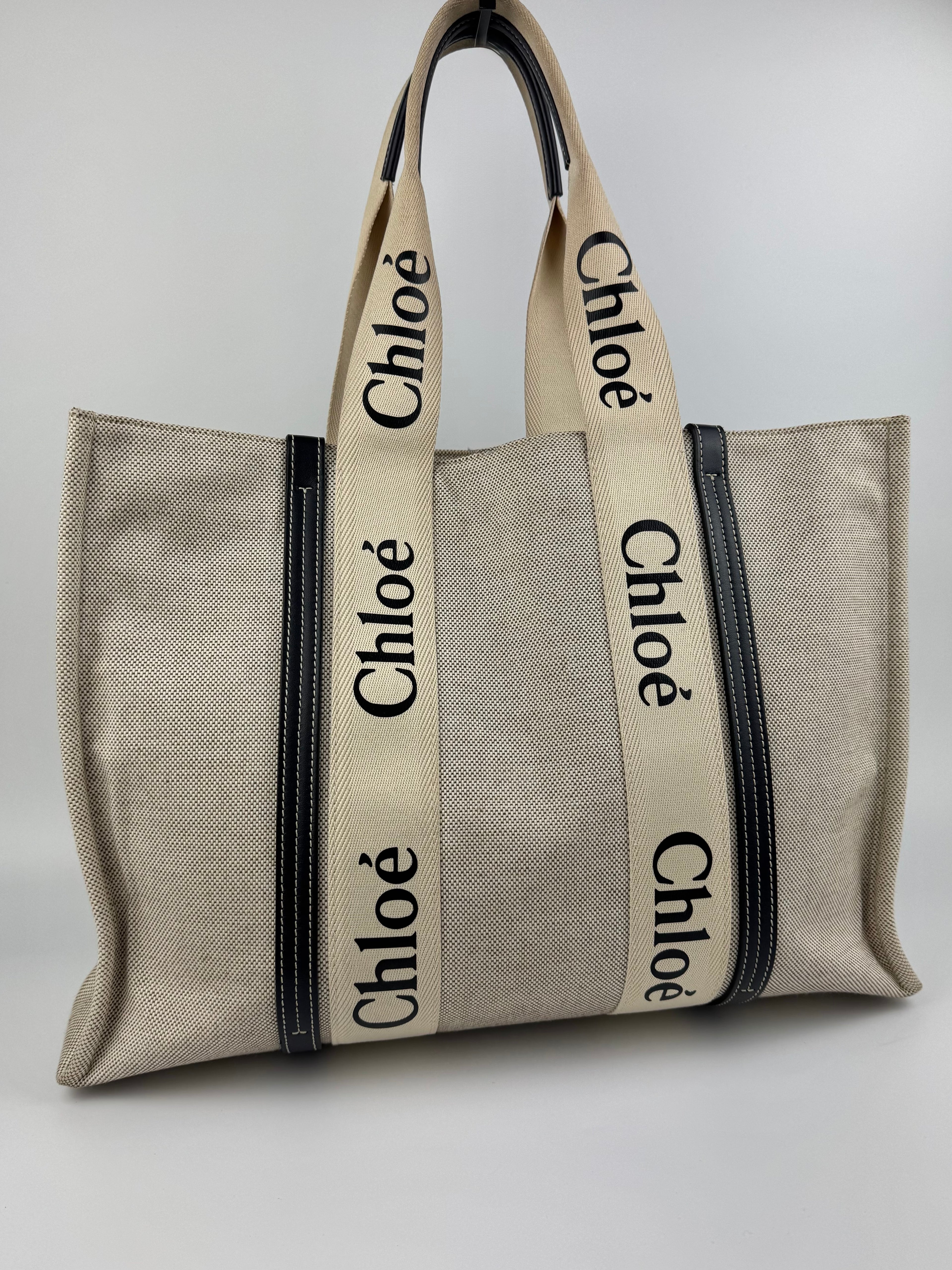 Chloe Woody Large Tote Bag
