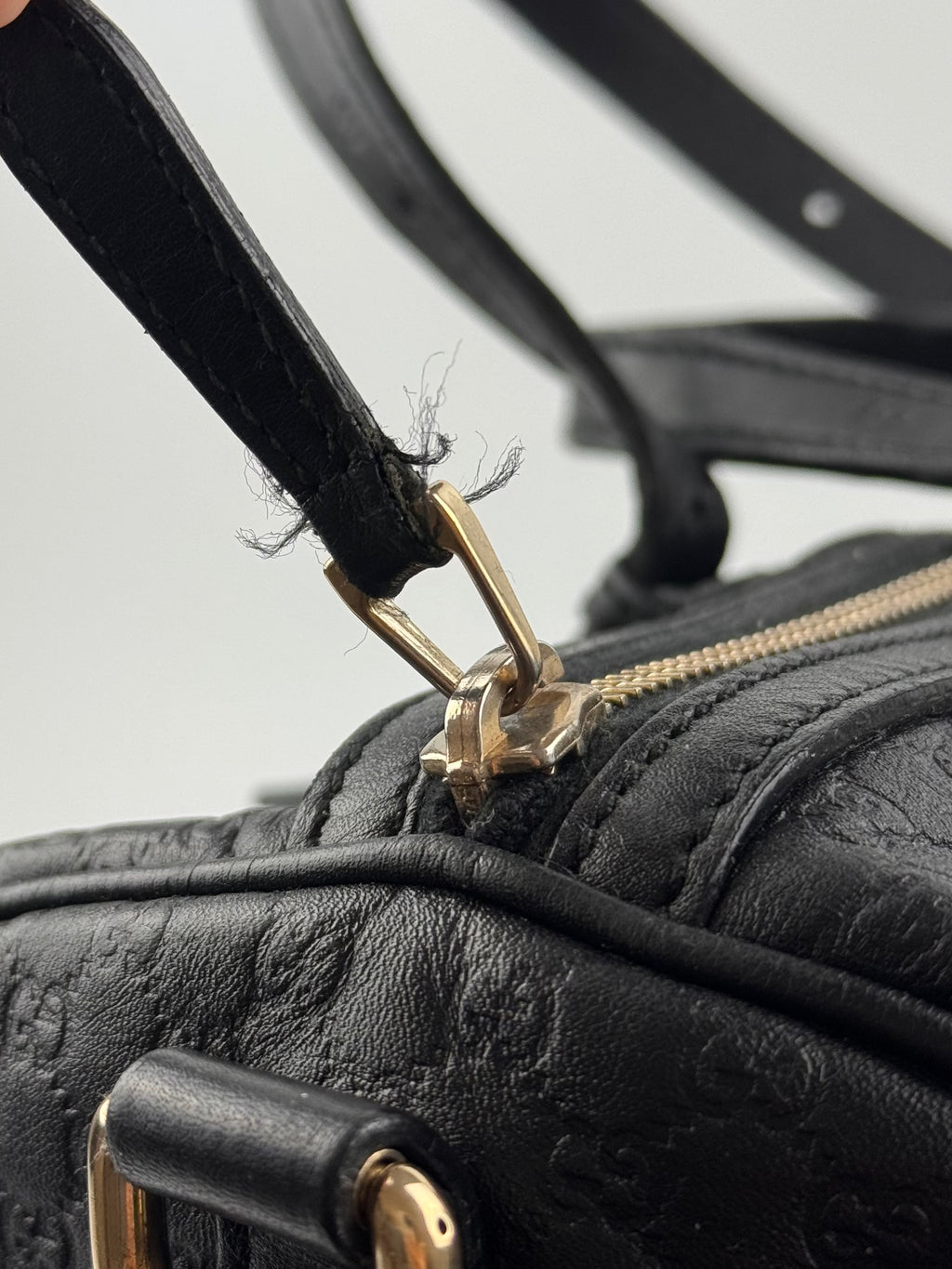 Gucci Guccissima Boston Bag