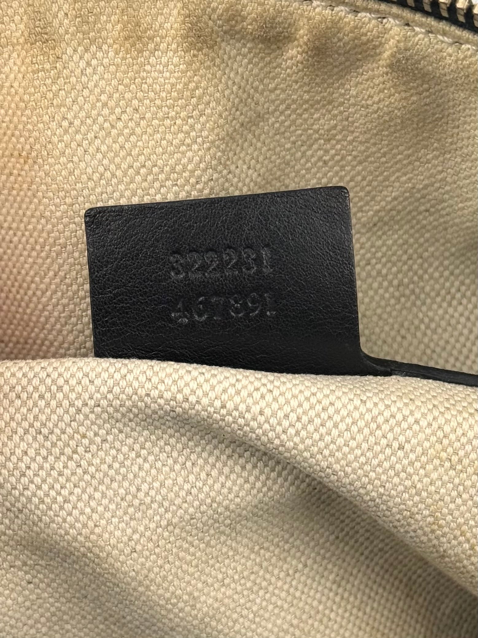 Gucci Guccissima Boston Bag