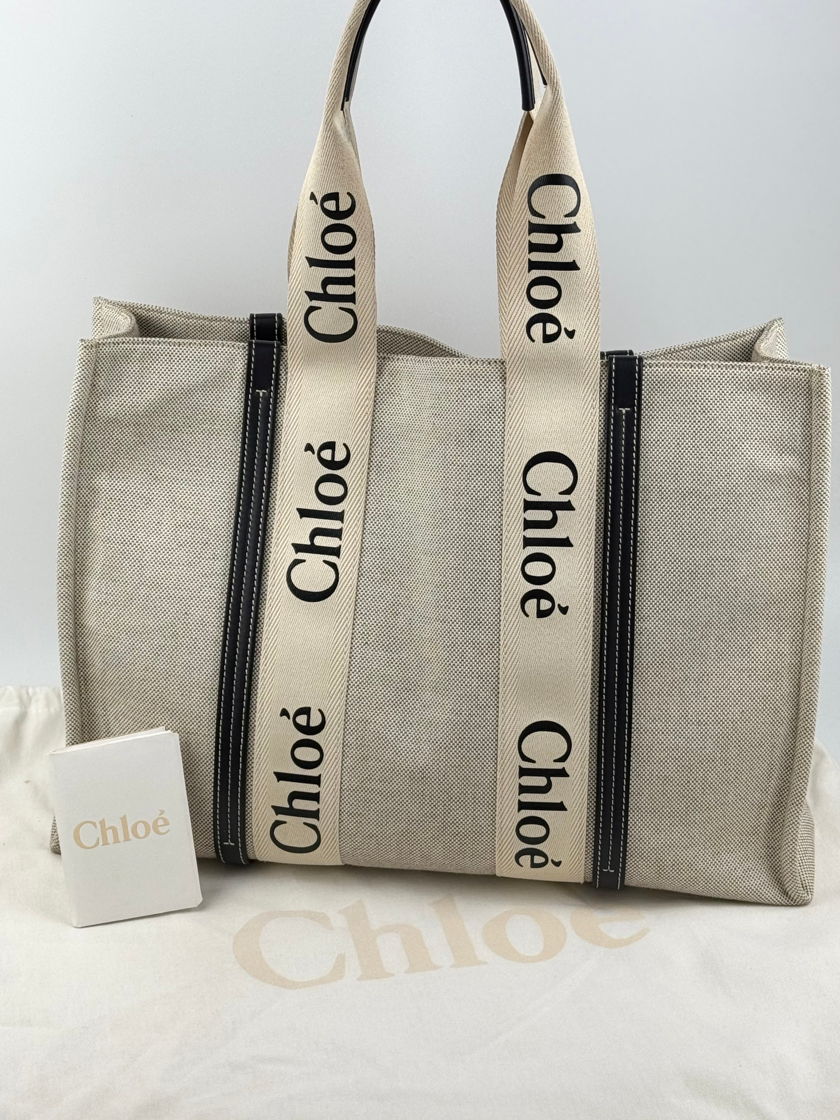 Chloe Woody Large Tote Bag