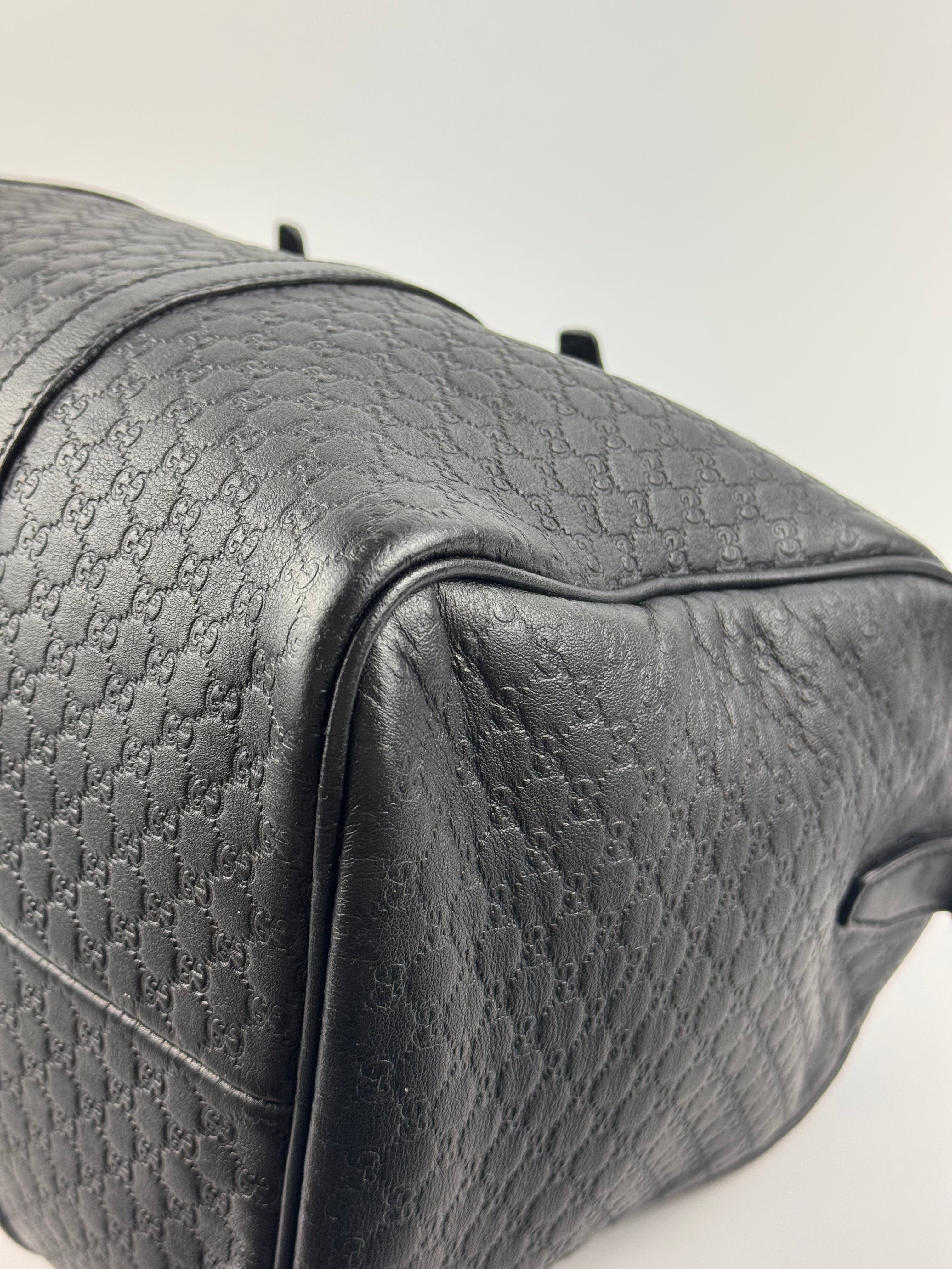 Gucci Guccissima Boston Bag