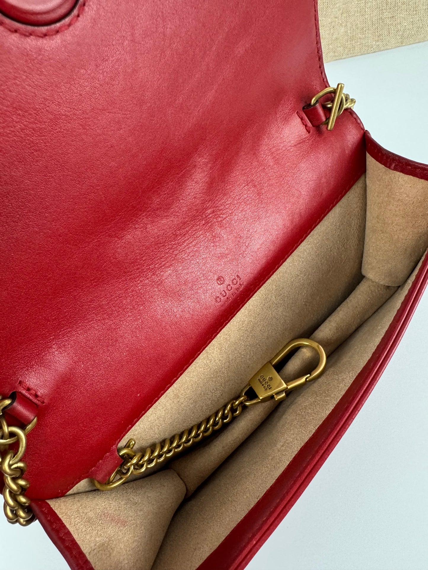 Gucci GG Marmont Chain Wallet