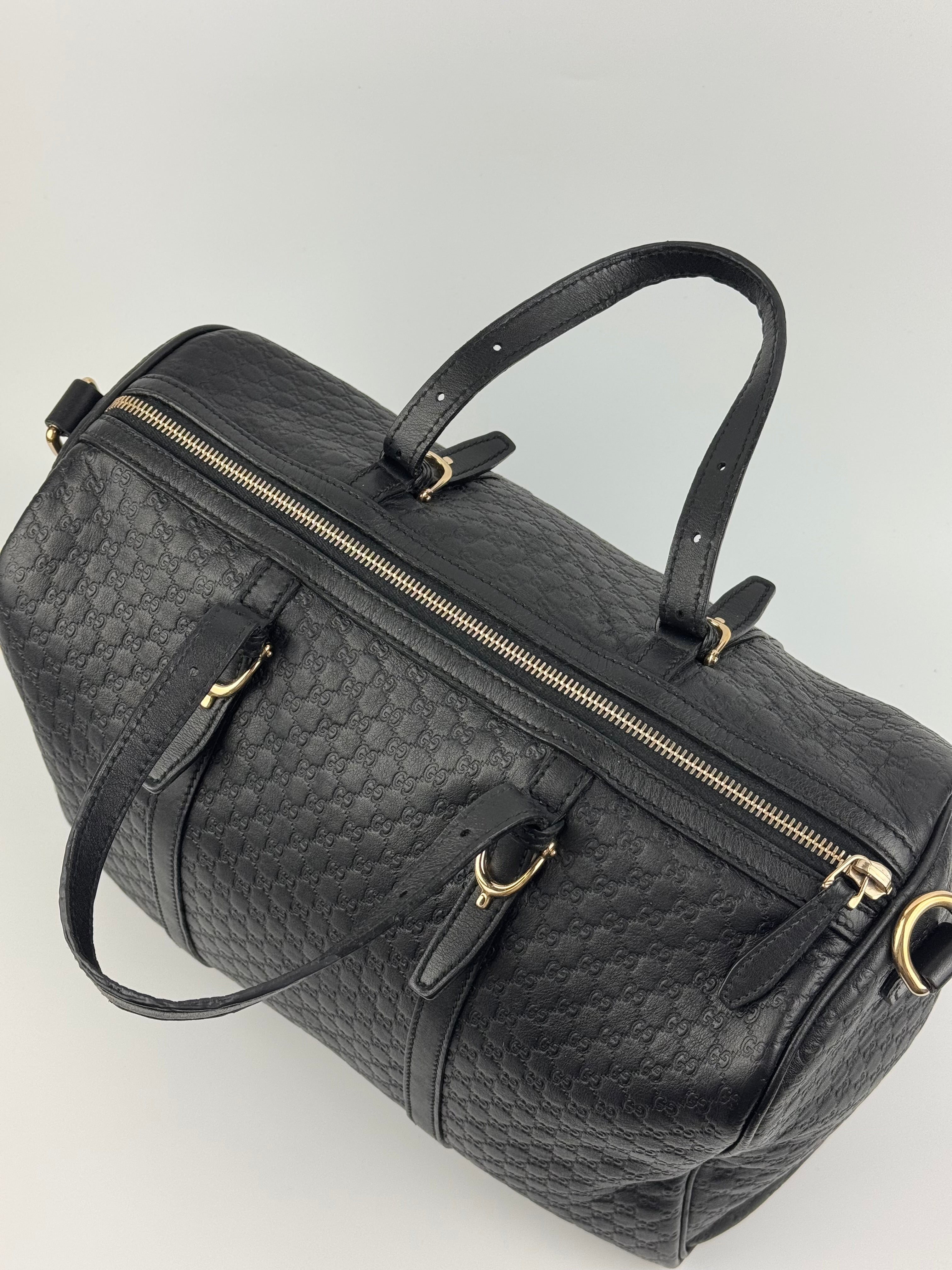 Gucci Guccissima Boston Bag